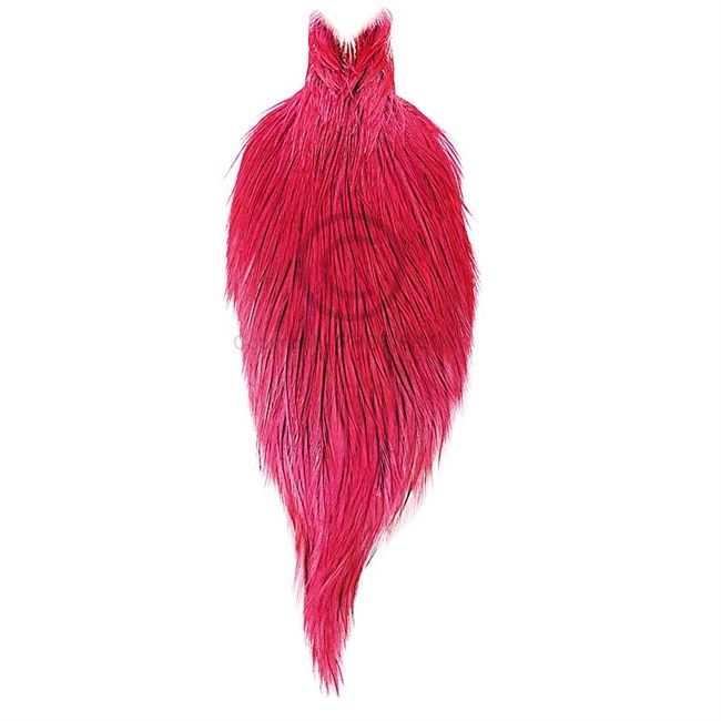 Whiting Coq De Leon Rooster Cape Pink Badger