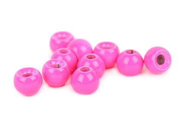 Brass Beads 2.8 mm Fluo Pink