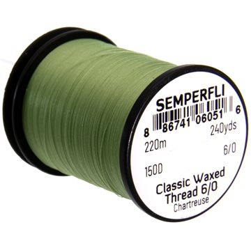Semperfli Waxed Thread 6/0 Chartreuse