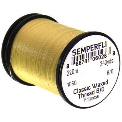 Semperfli Waxed Thread 8/0 Primrose