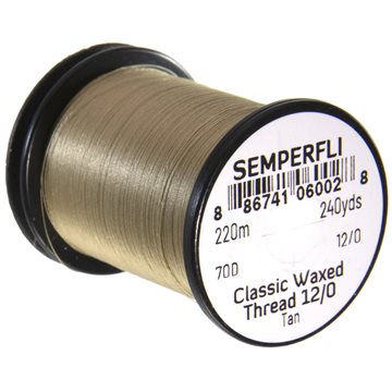 Semperfli Waxed Thread 12/0 Tan