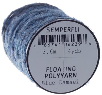 SemperFli Dry Fly Polyyarn Blue Damsel