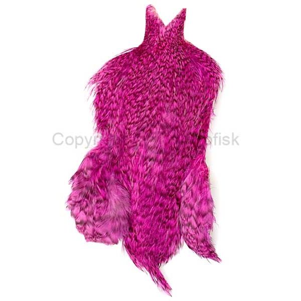 Whiting Rooster Cape Grizzly/Pink (1/1 cape)