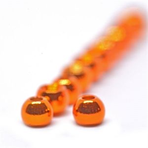 Futurefly Tungsten Bead 4 mm Metallic Golden Orange