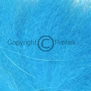 Arctic Fox, tail hair Kingfisher Blue