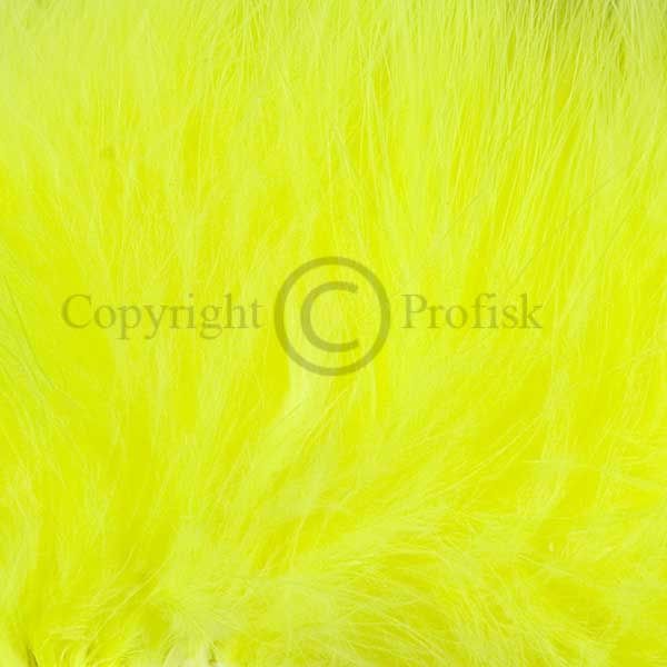 Wolly Bugger Marabou Fluo Yellow