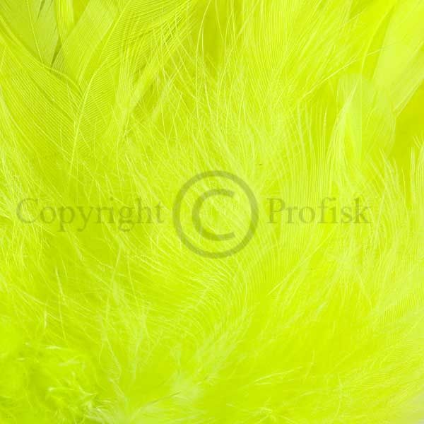 Schlappen feathers L Chartreuse