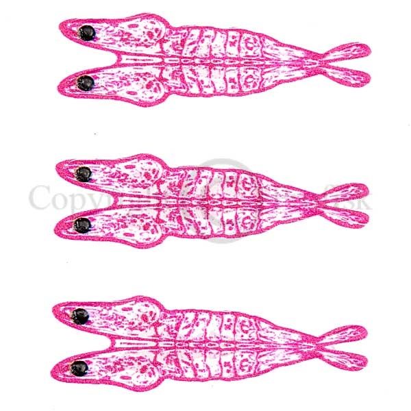 Pro 3D Shrimp Shell X-Smal Pink/Clear