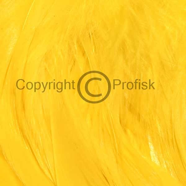 Schlappen feathers L Yellow