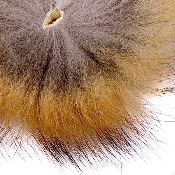 Red Fox tail Natural