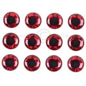 Soft Molded 3D eyes XL 11mm Red