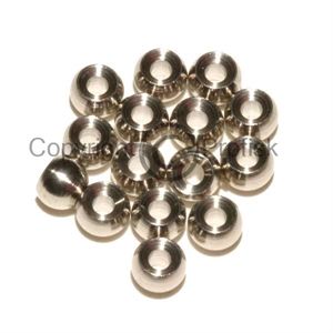 Cyclops Beads 2,5 mm Silver
