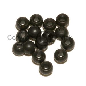 Cyclops Beads 4,5 mm Black