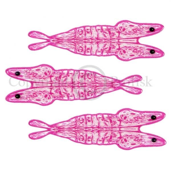 Pro 3D Shrimp Shell XX-Small Pink/Clear