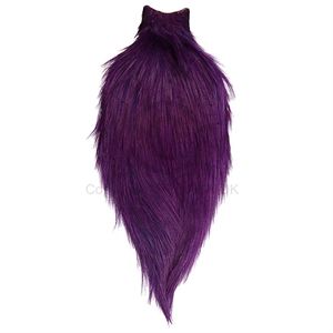 Whiting Rooster Spey Bronze Cape Purple (1/2 cape)